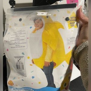 Baby Shark costume size Toddler 1-2 year